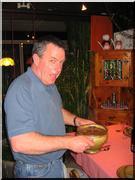 Dave mit heisser Suppenschssel