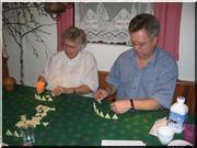 Omi und Kussi beim Triomino